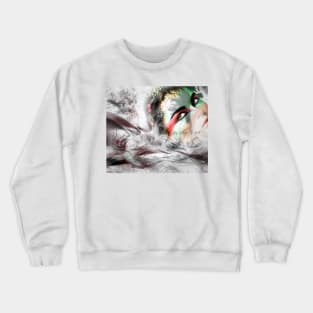 Abstract art - Faded Crewneck Sweatshirt